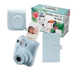 Fujifilm Aparat Instax mini 12 BIG Bundle (aparat + etui + album) niebieski