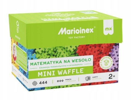 Marioinex Klocki Waffle mini - Matematyka na wesoło 444 elementów