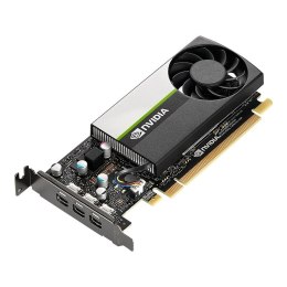 Karta graficzna PNY NVIDIA T400 4GB, GDDR6, 3x DisplayPort, PCI Express 3.0, LP - LP bracket, Small Box