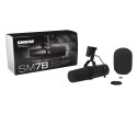 Shure SM7B - Mikrofon dynamiczny, kardioidalny, lektorski - radiowy