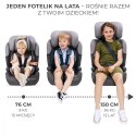 Kinderkraft Fotelik samochodowy COMFORT UP i-Size 76-150 cm czarny 9-36kg