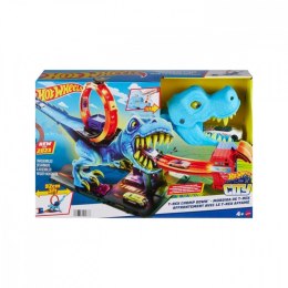 Hot Wheels Zestaw City Pętla T- rexa