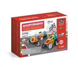 Magformers Klocki magnetyczne Transform wheel set 17 elementów